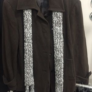 Worthington coat size XL brown